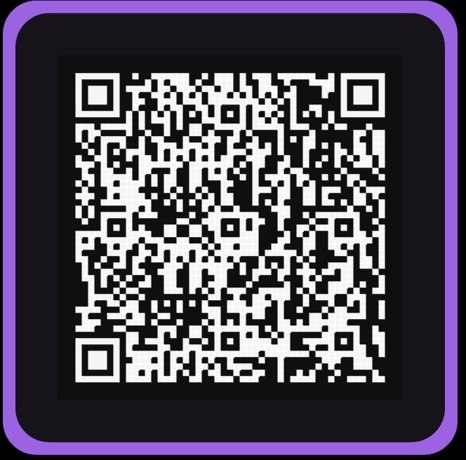QR Code Pix para apoiar o projeto